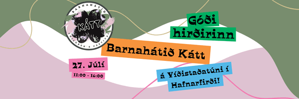 Barnahátíð Kátt í samstarfi við Góða Hirðinn